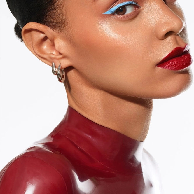 Silver Soul Statement Earrings