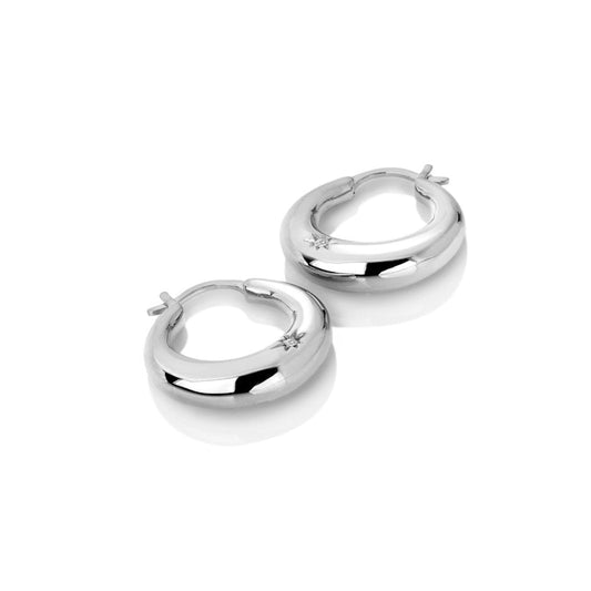Silver Soul Statement Earrings