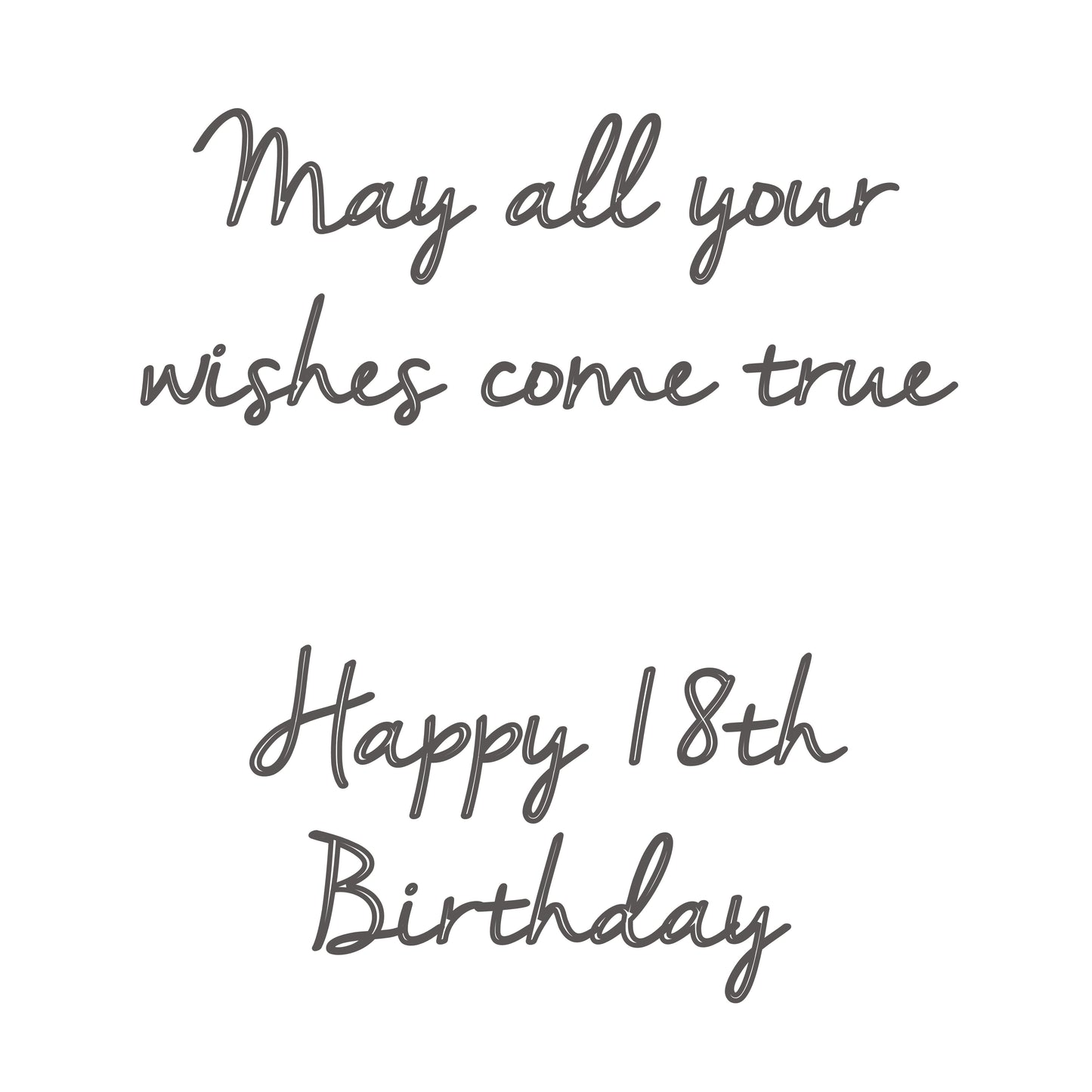 18th Birthday Wishbone Earrings in Sterling Silver