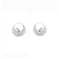 Phoenix Earrings in Sterling Silver