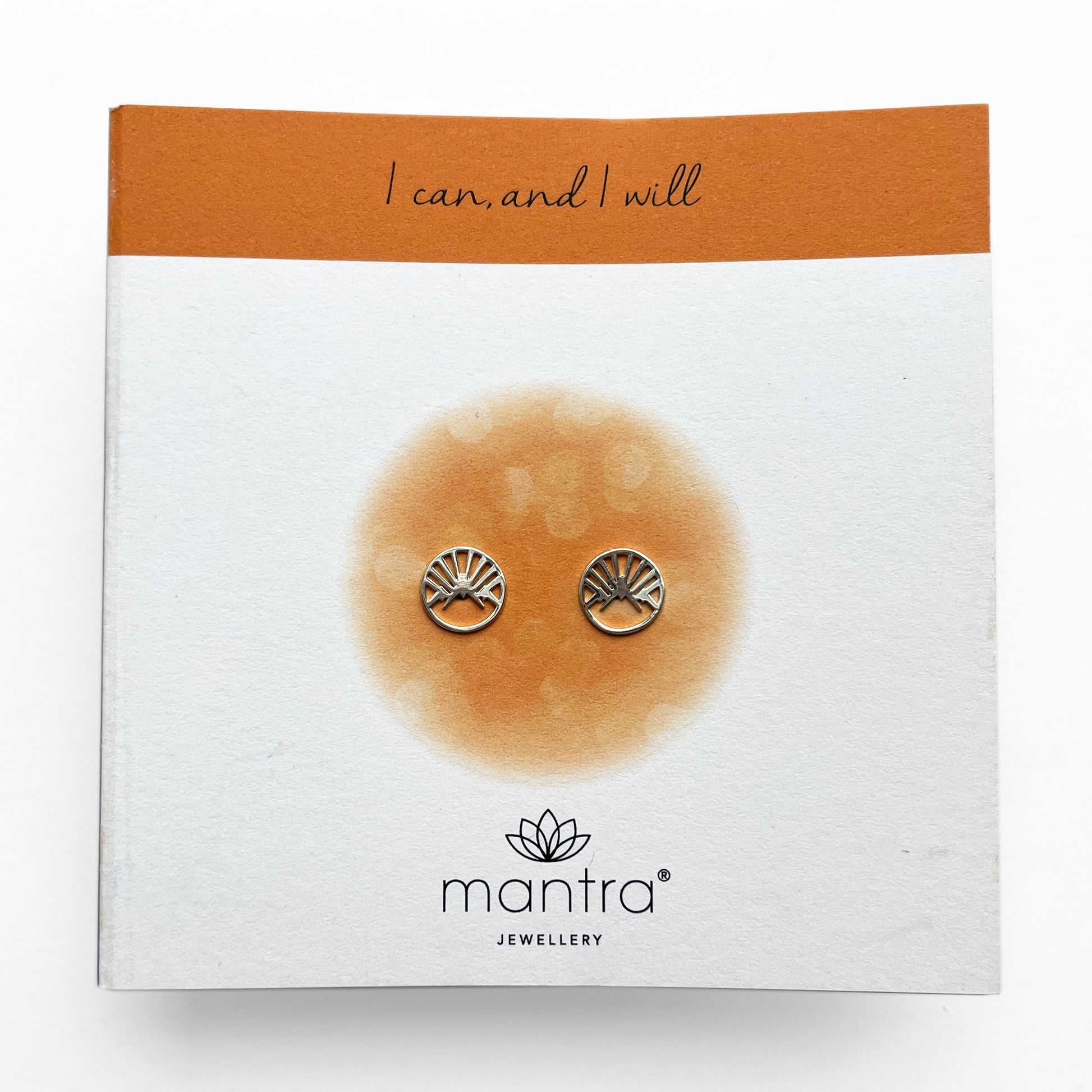 Mantra Jewellery Mountain Earrings in Sterling Silver