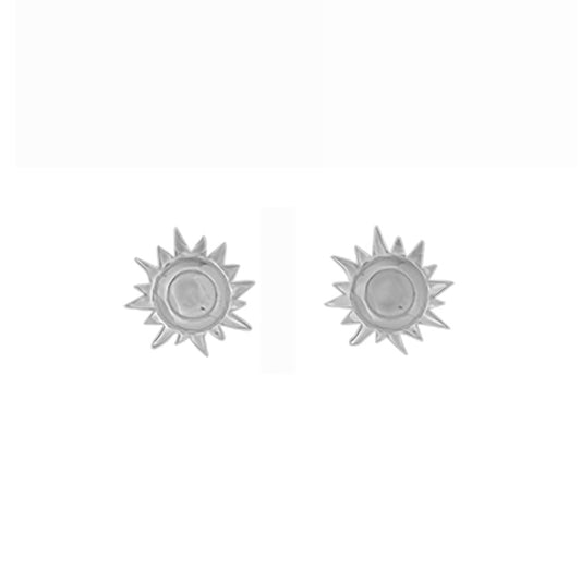 Friendship Sunshine Earrings in Sterling Silver