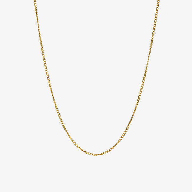 Grace & Co Gold Slider Chain Necklace, 60cm