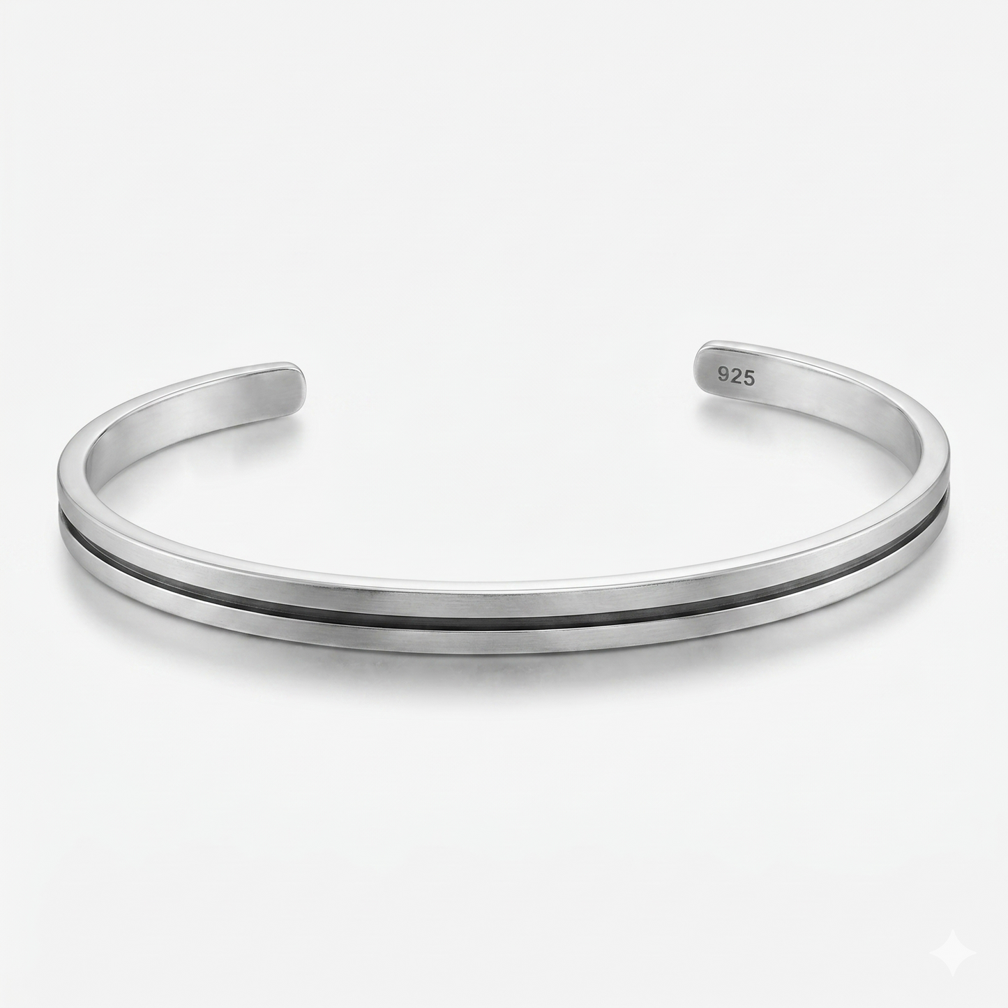 Men's Silver Cuff Bangle