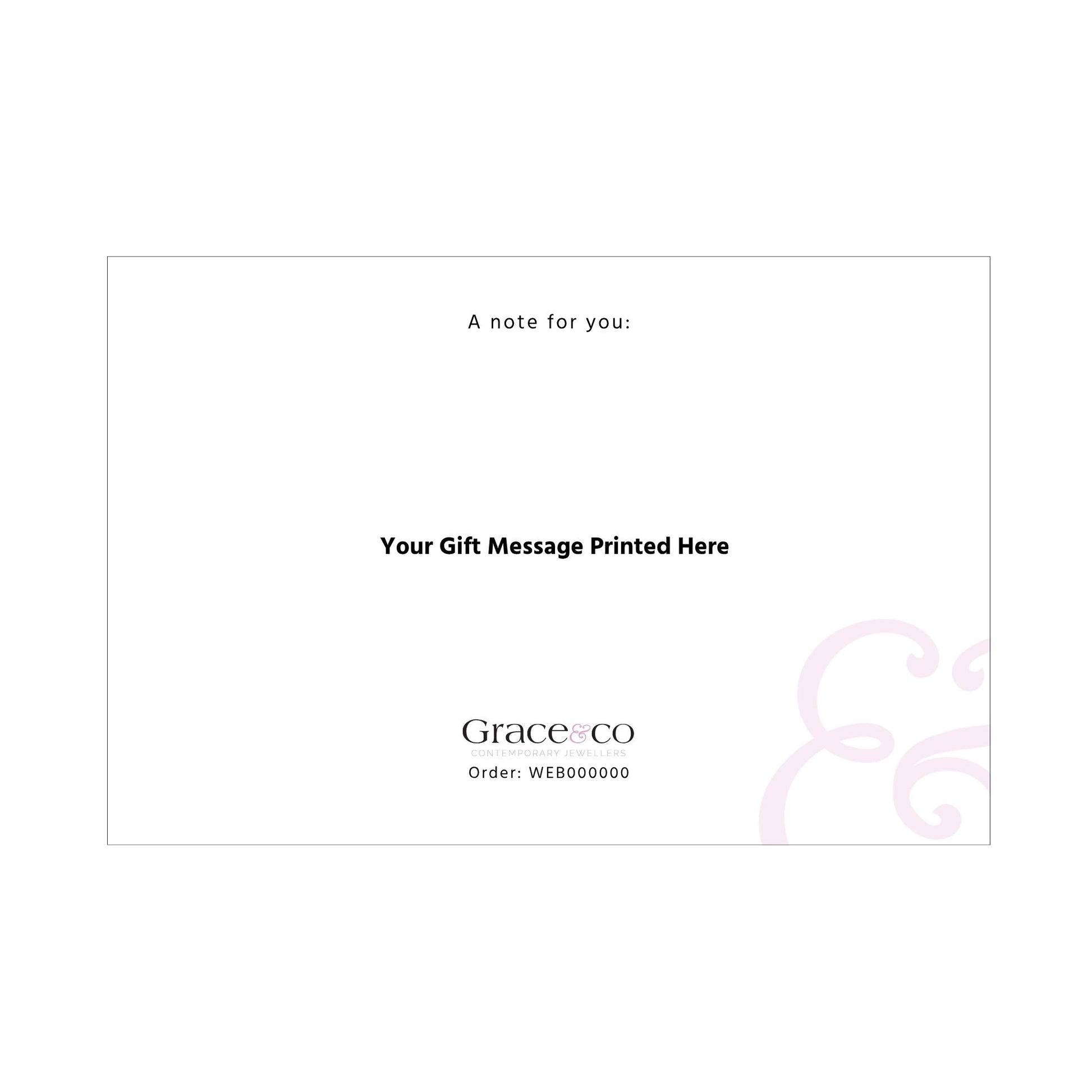 Grace & Co Additions Gift Note
