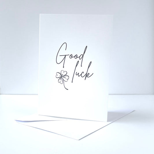 Greeting Card - Good Luck