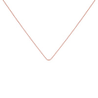 Ball Chain in Rose Gold, 55-60cm