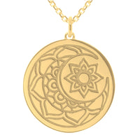 Moon & Sun myMantra Necklace in Gold, 45cm