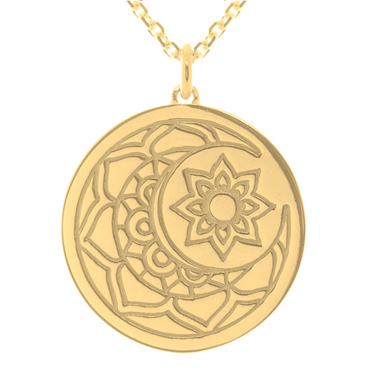 Mantra Jewellery Moon & Sun myMantra Necklace