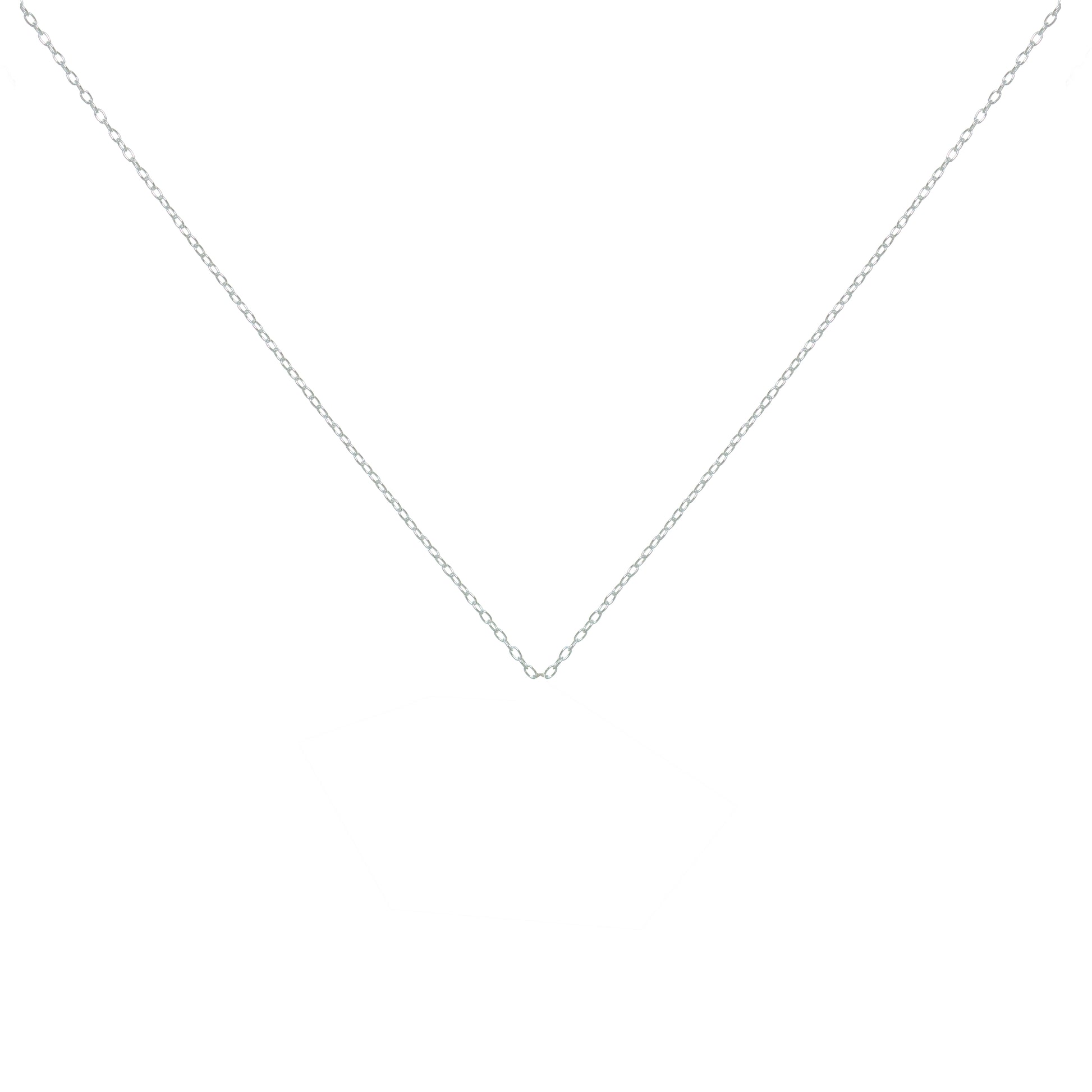 Mantra Jewellery Trace Chain in Sterling Silver, 35-40cm