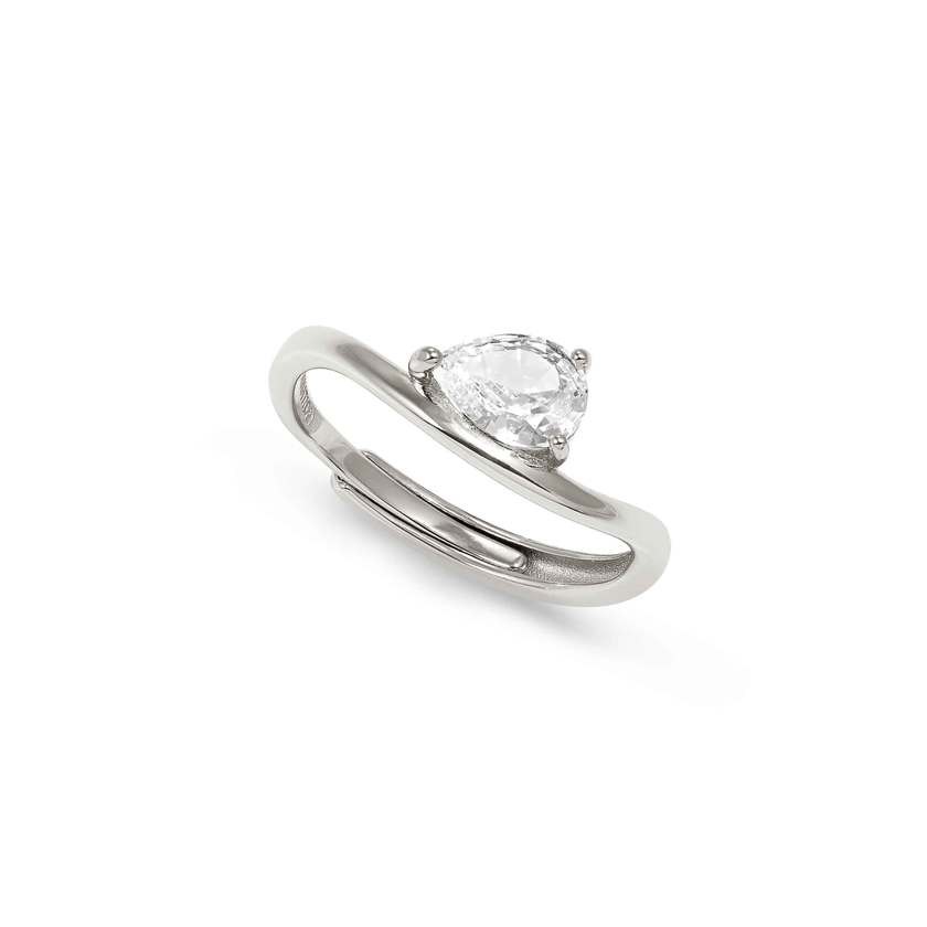 Nomination My Rebel Art Ring in Silver with Oval CZ