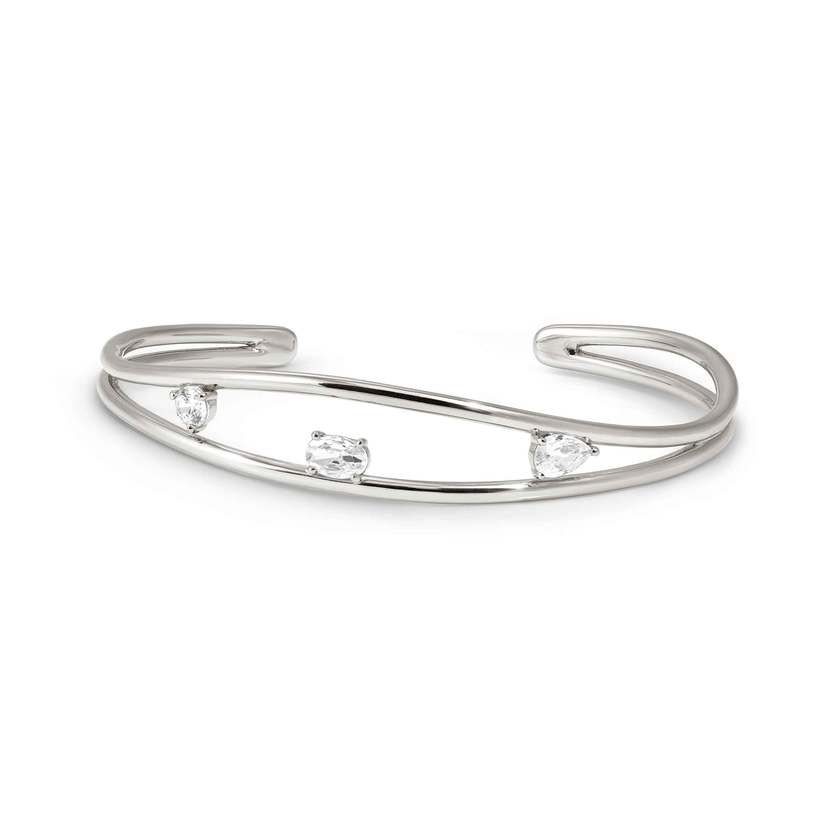Nomination My Rebel Art Small Bangle in Silver with Oval CZ