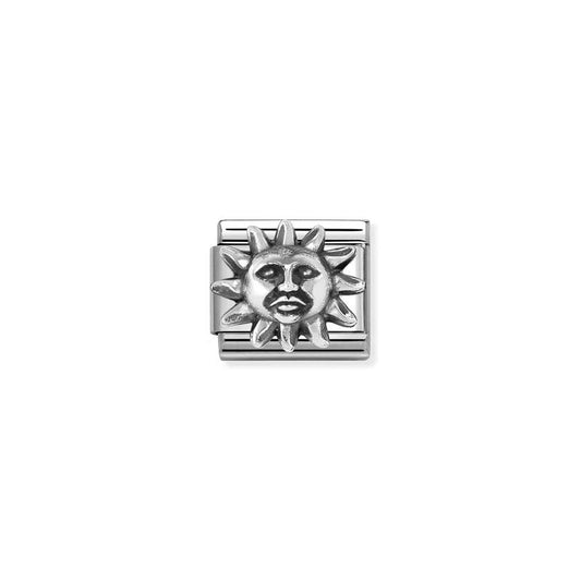 Nomination Oxidised Silver Sun Charms