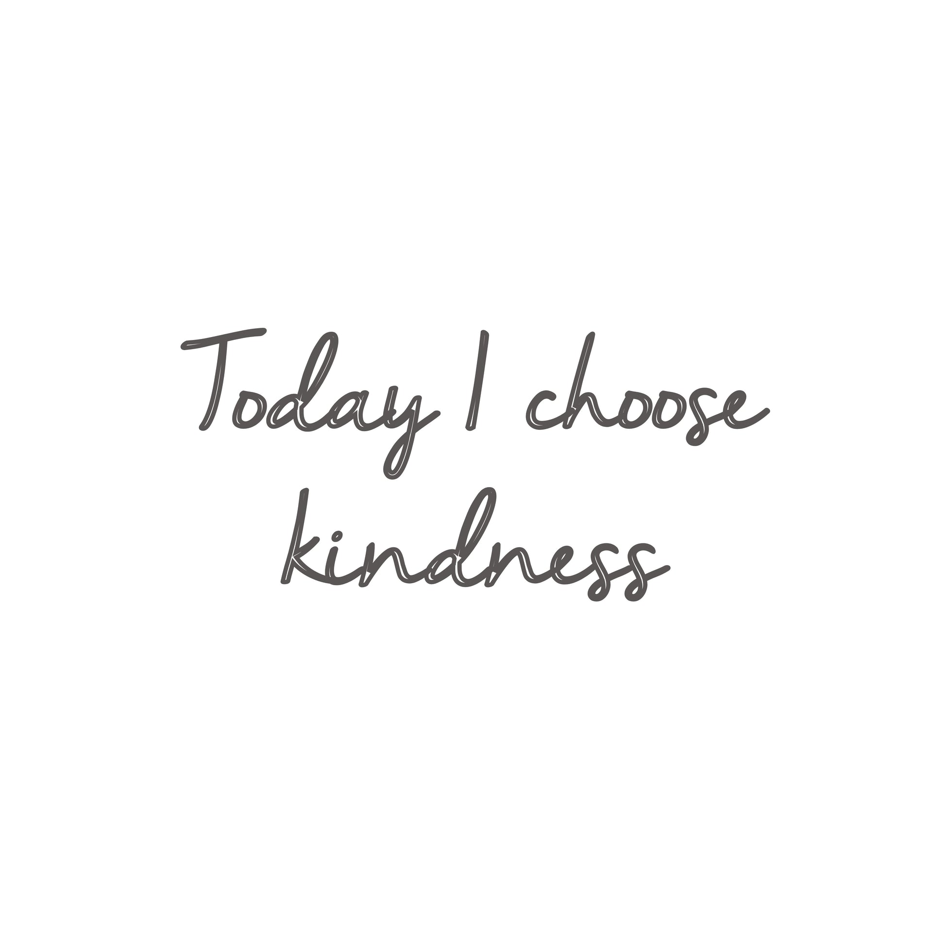 Mantra Jewellery Be Kind Disc Necklace in Sterling Silver