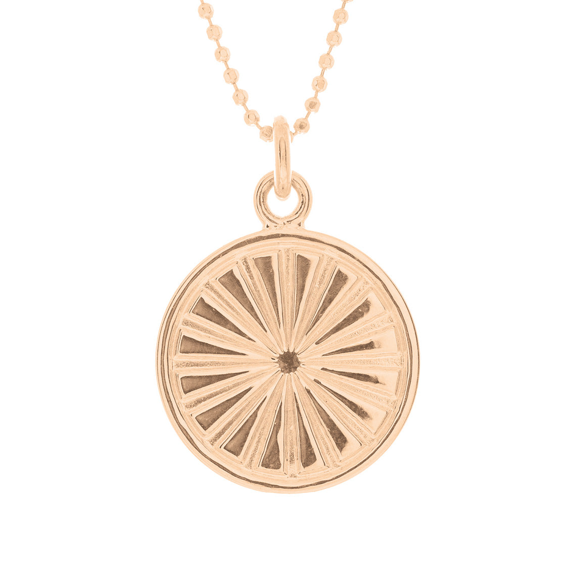 Mantra Jewellery Everything I Need Disc Necklace in Rose Gold