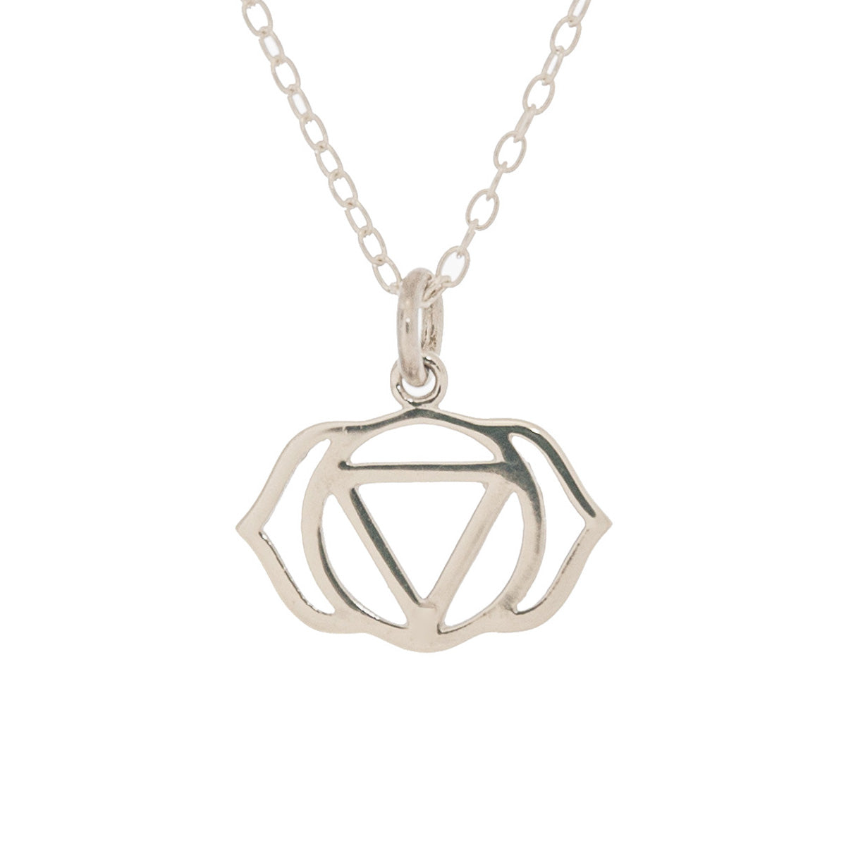 Brow Chakra Necklace in Sterling Silver