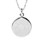 One Day at a Time Disc Necklace in Sterling Silver