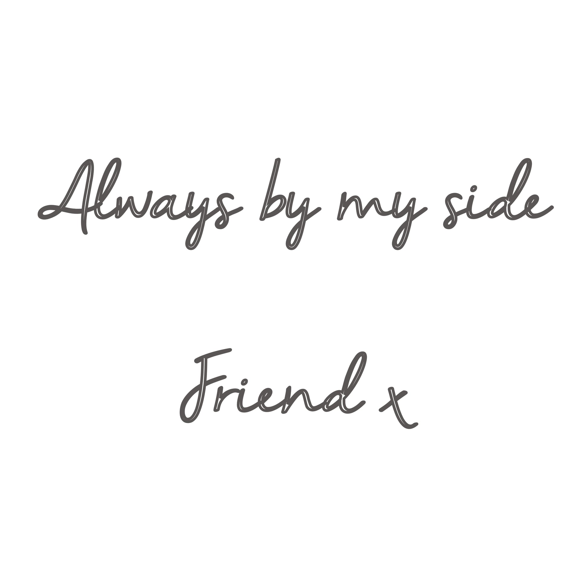 Mantra Jewellery Friendship Linked Circles Necklace in Sterling Silver