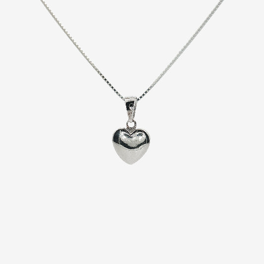 Silver Small Heart Necklace