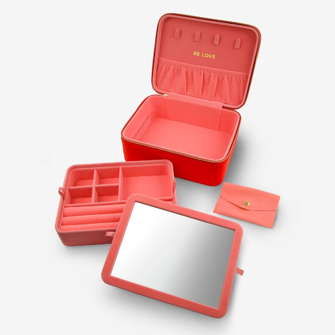 Red Medium Jewellery Box