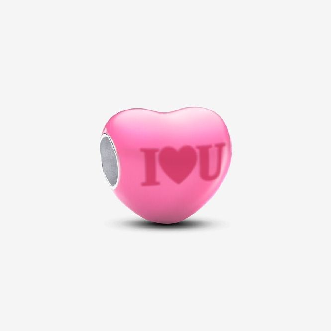 Pandora Colour-Changing Hidden Message Heart Charms