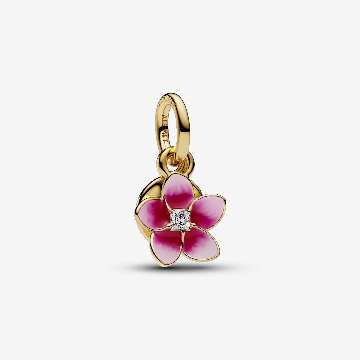 Pandora Disney Gold Moana Flower Dangle Charms
