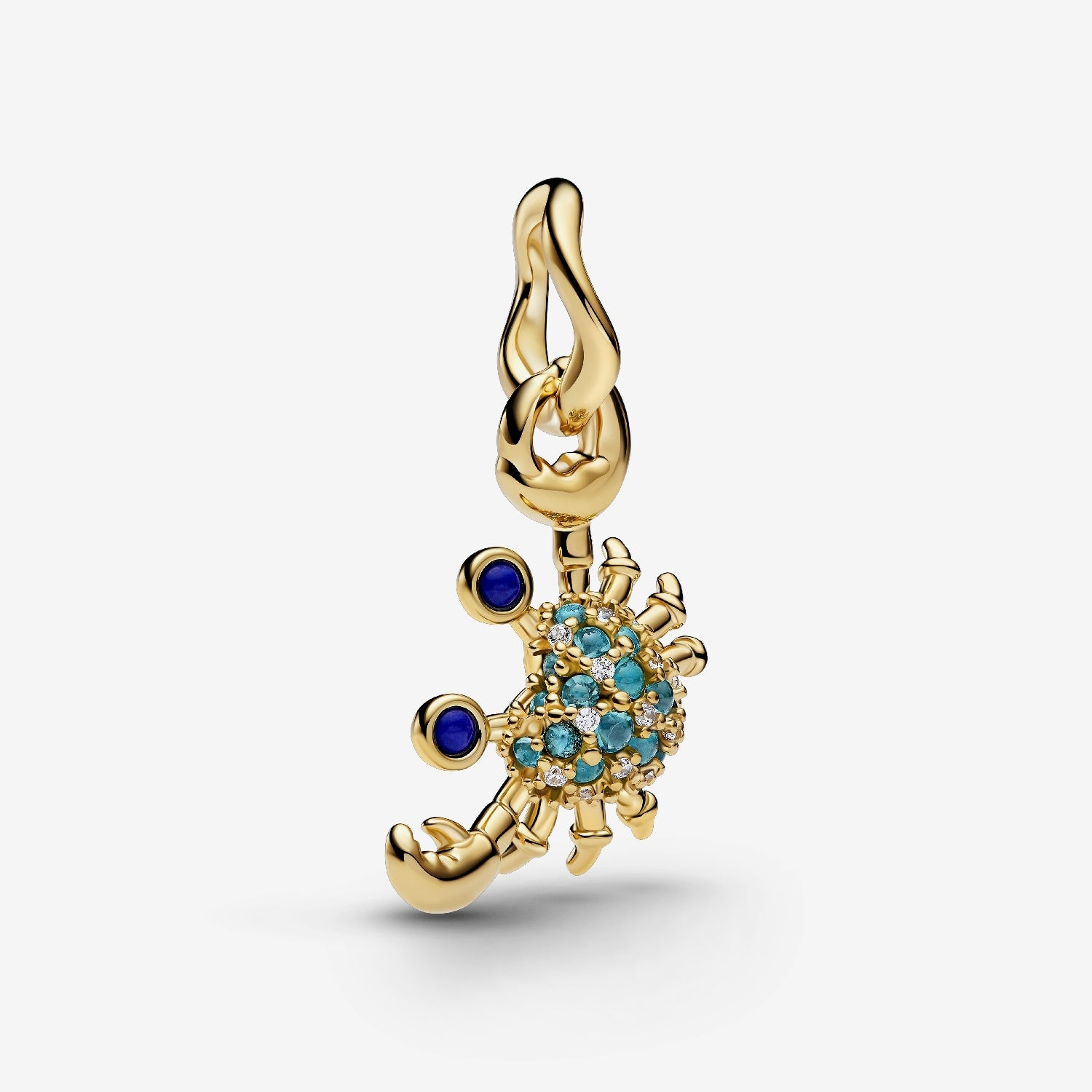 Pandora Gold Crab Dangle Charms
