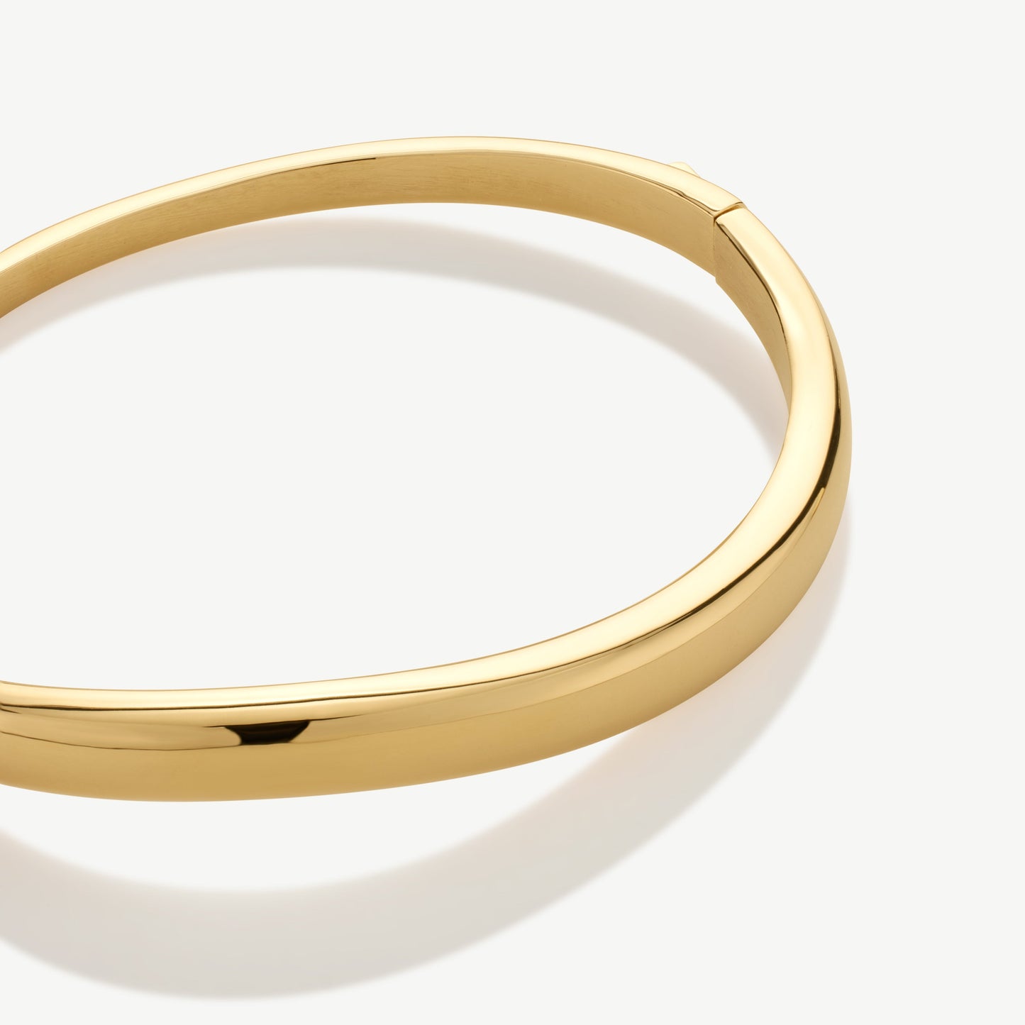 Gold Wave Bangle