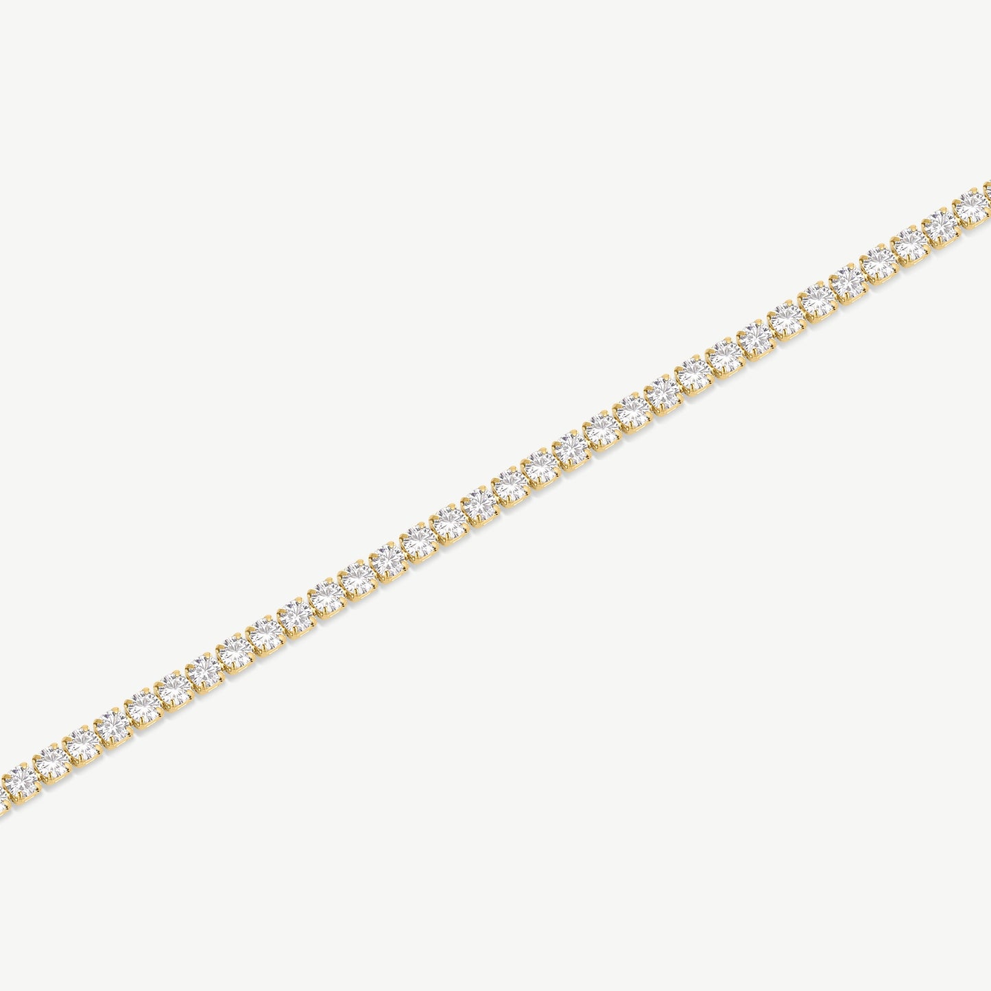 Gold Tennis Bracelet