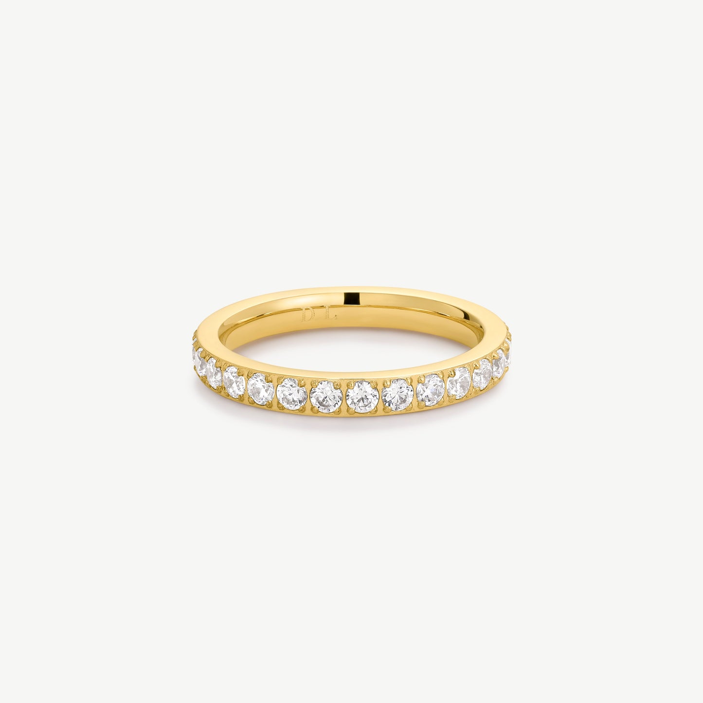 Gold Eternity Band Ring