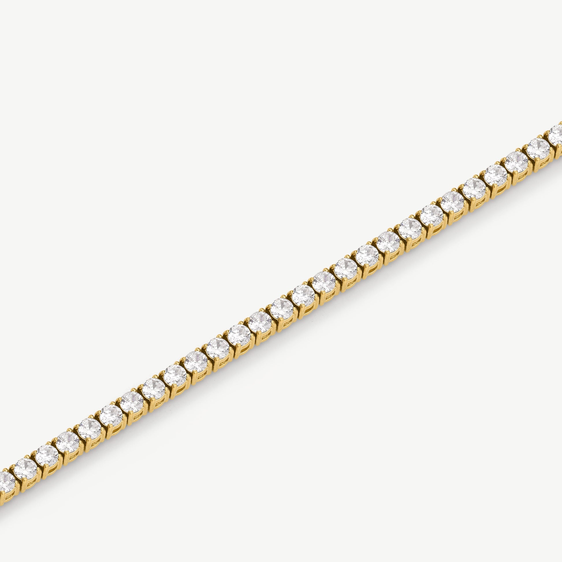 D.Louise Gold Luxe Tennis Necklace