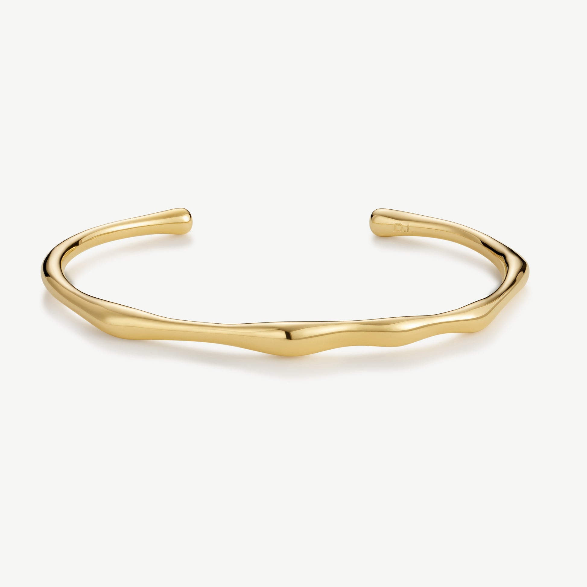 D.Louise Gold Bamboo Bangle