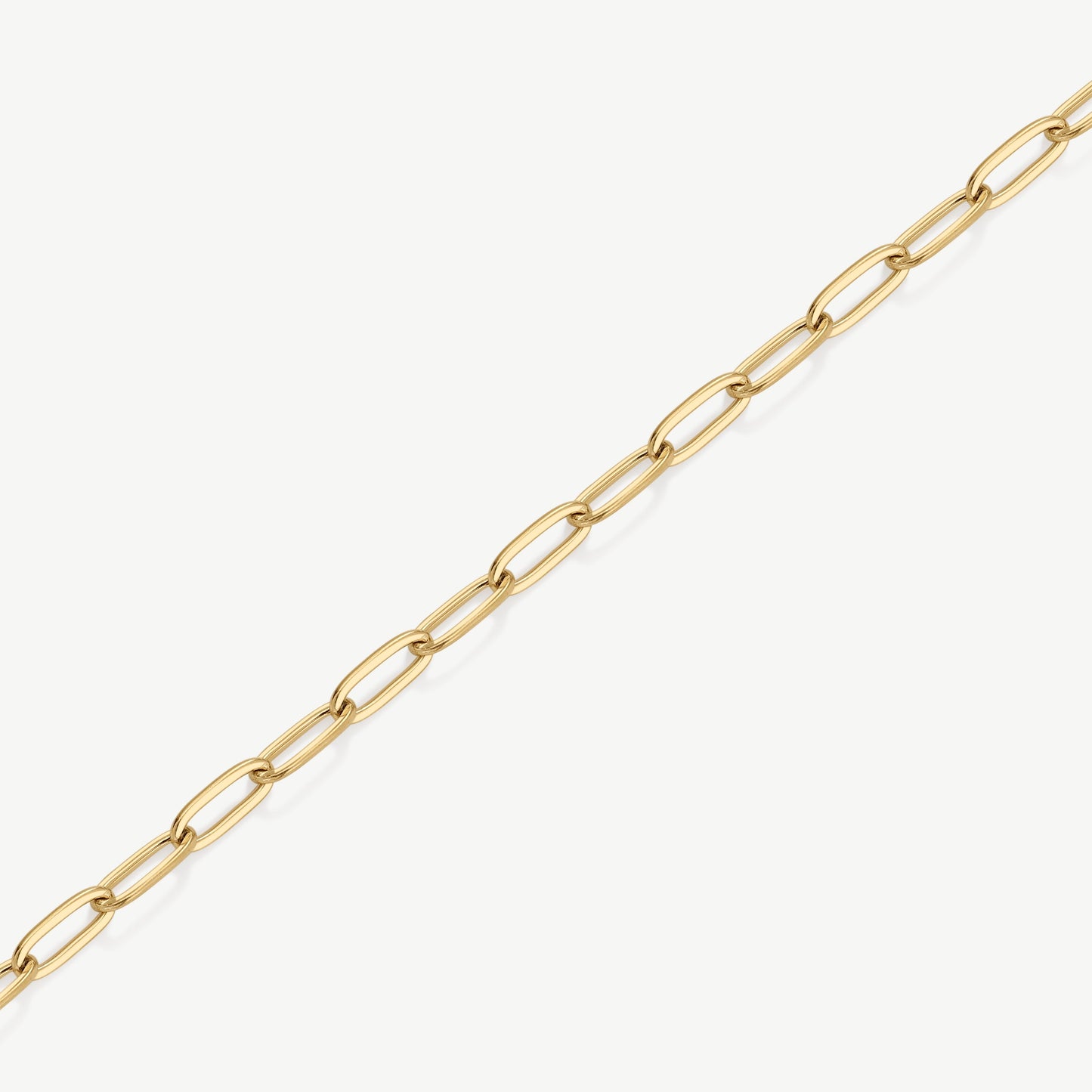 Gold Paperclip Bracelet