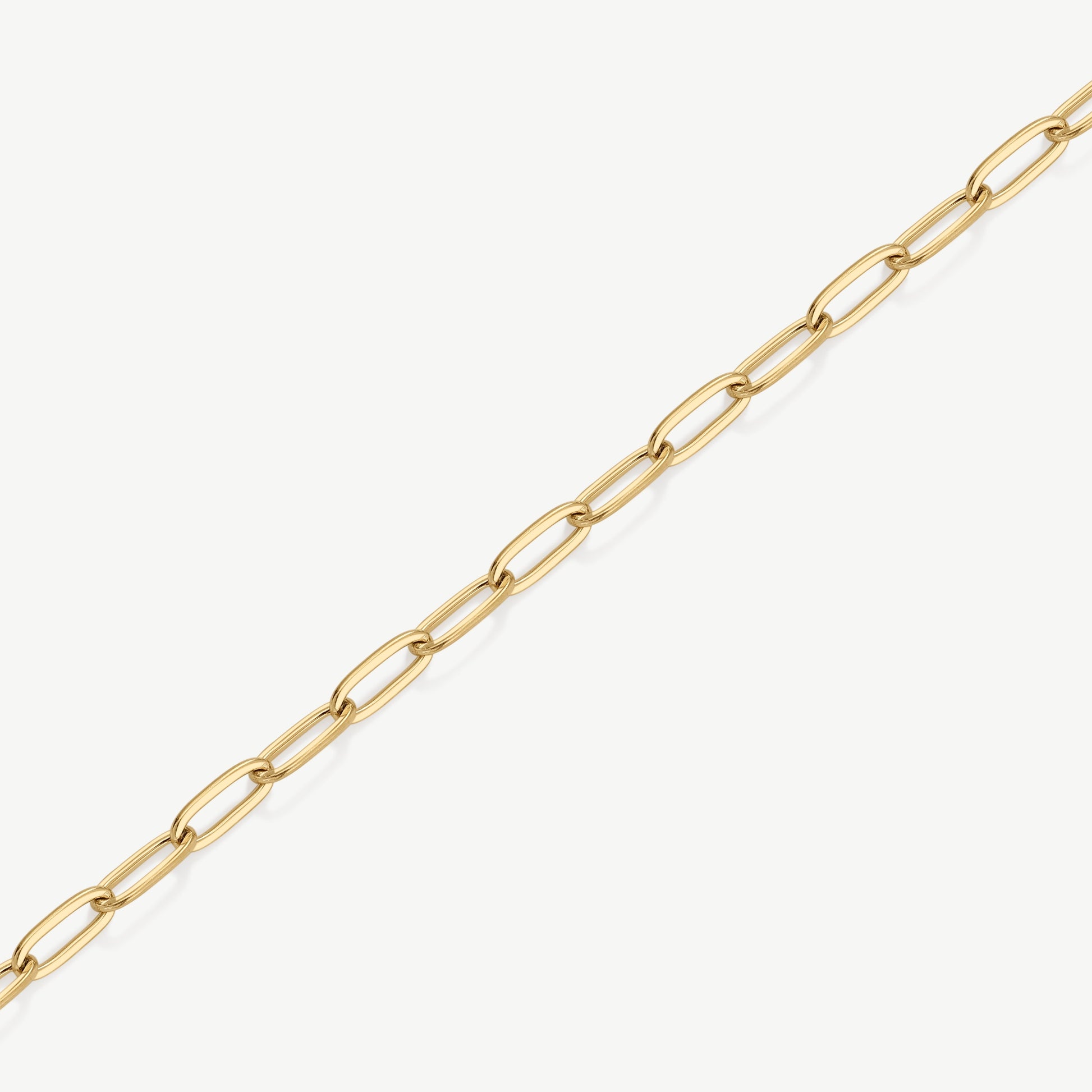 D.Louise Gold Paperclip Bracelet
