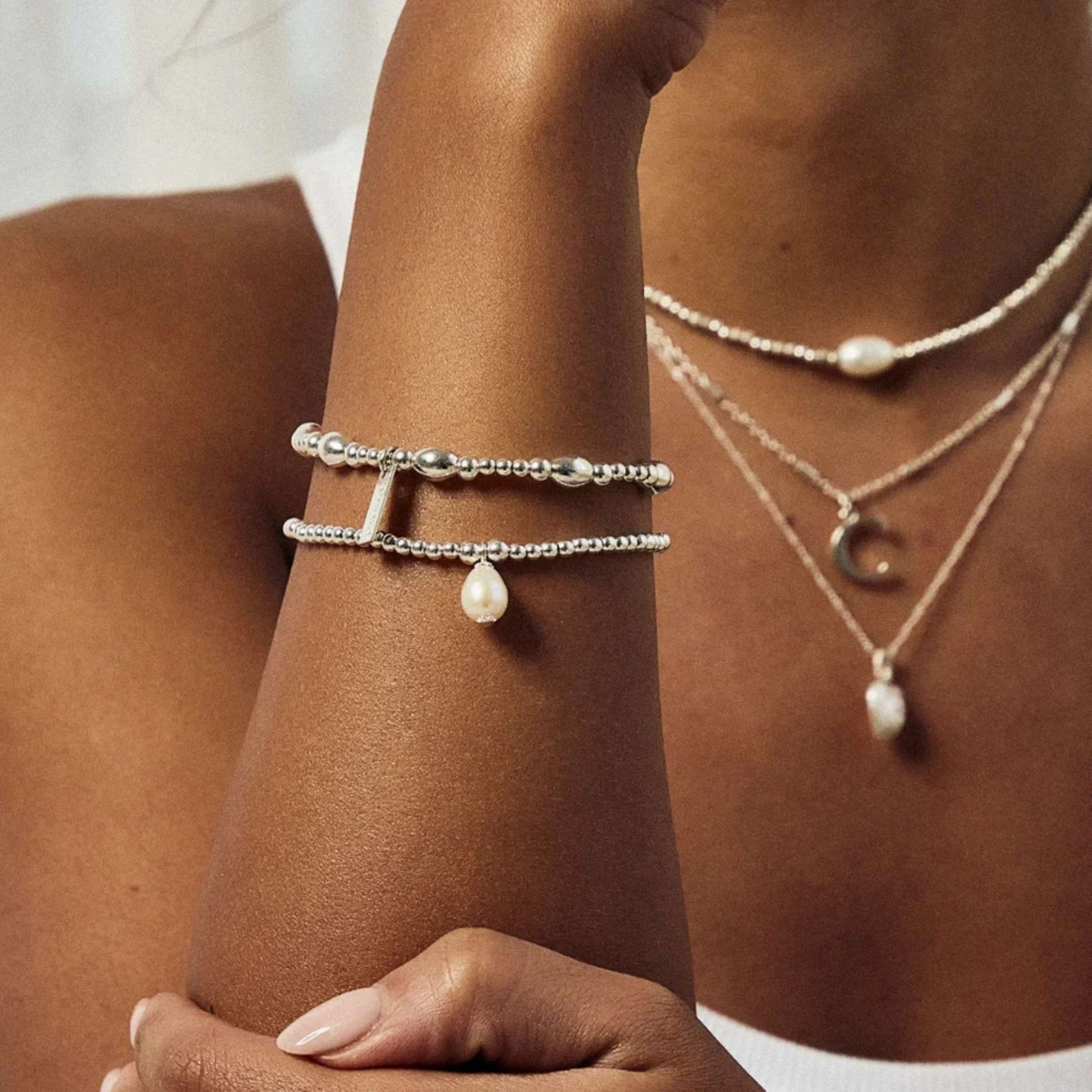ChloBo Cute Charm Pearl Drop Bracelet