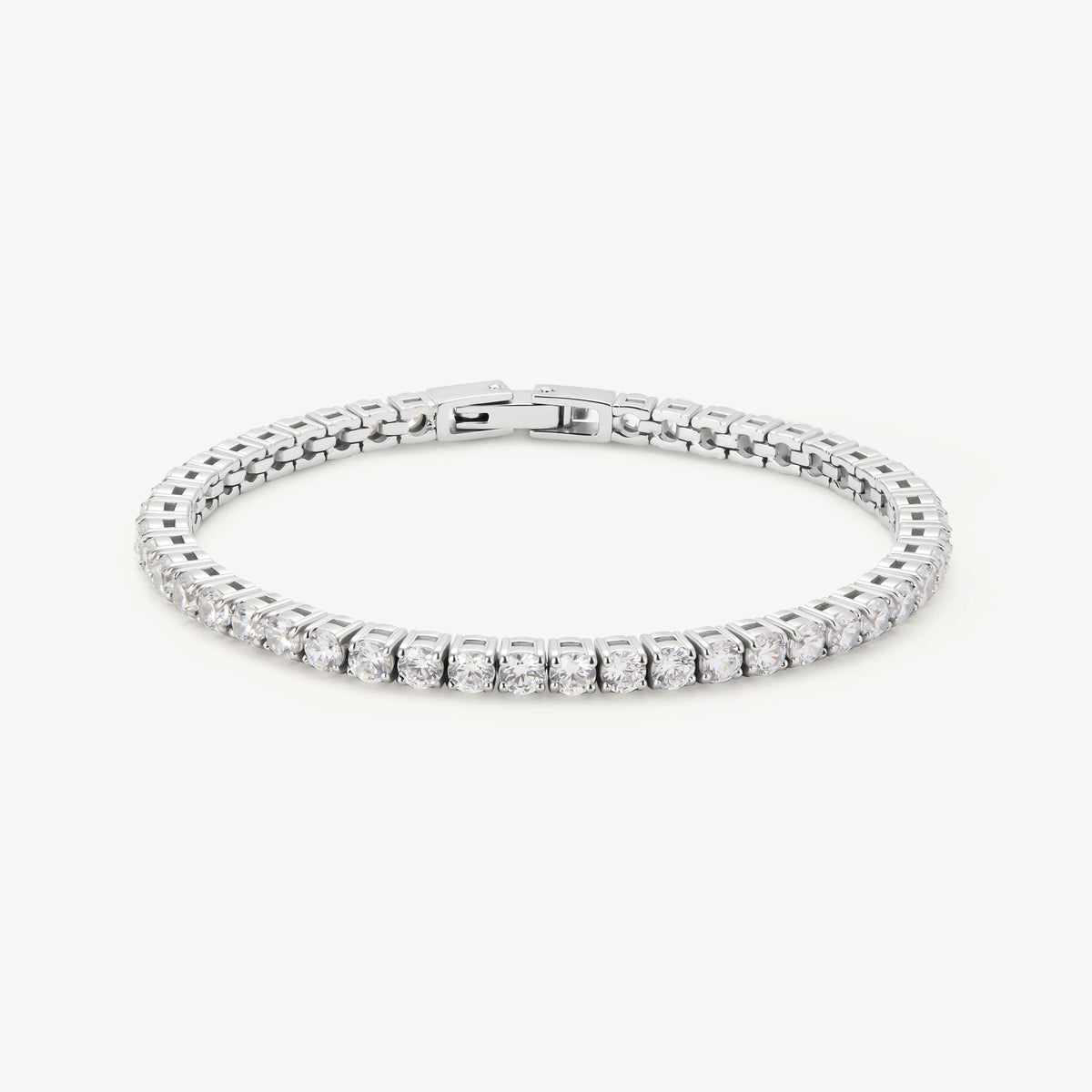 Silver Luxe Tennis Bracelet