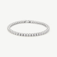 Silver Luxe Tennis Bracelet
