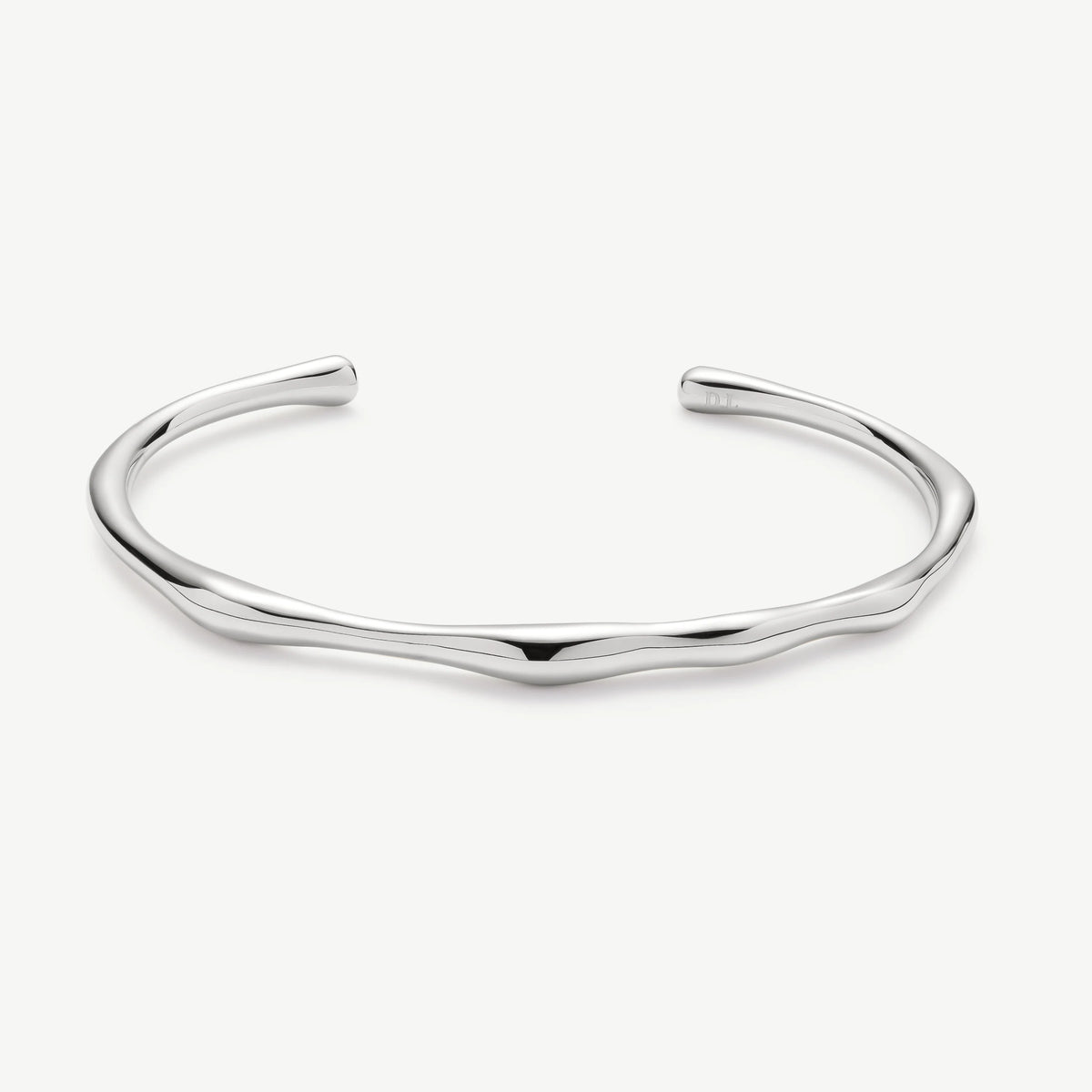D.LOUISE Silver Bamboo Bangle