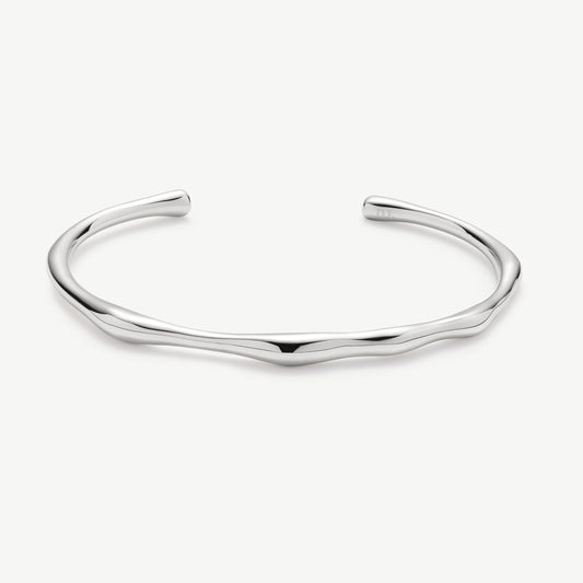 Silver Bamboo Bangle