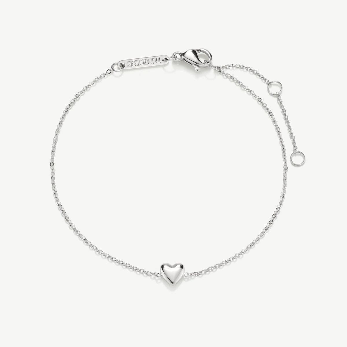 Silver Mini Heart Bracelet