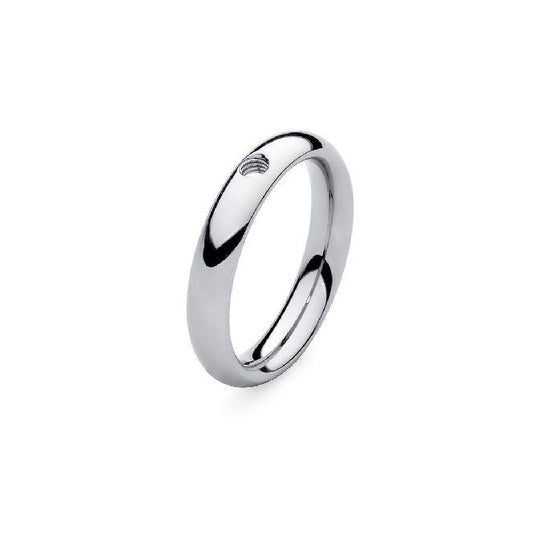 Slim Silver Interchangeable Ring, Size 62