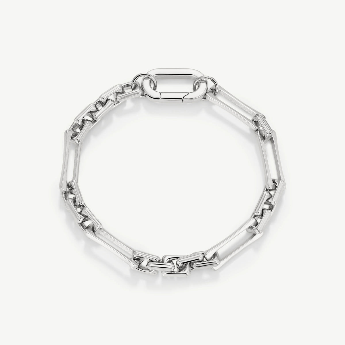 Silver The Lovers Chain Bracelet