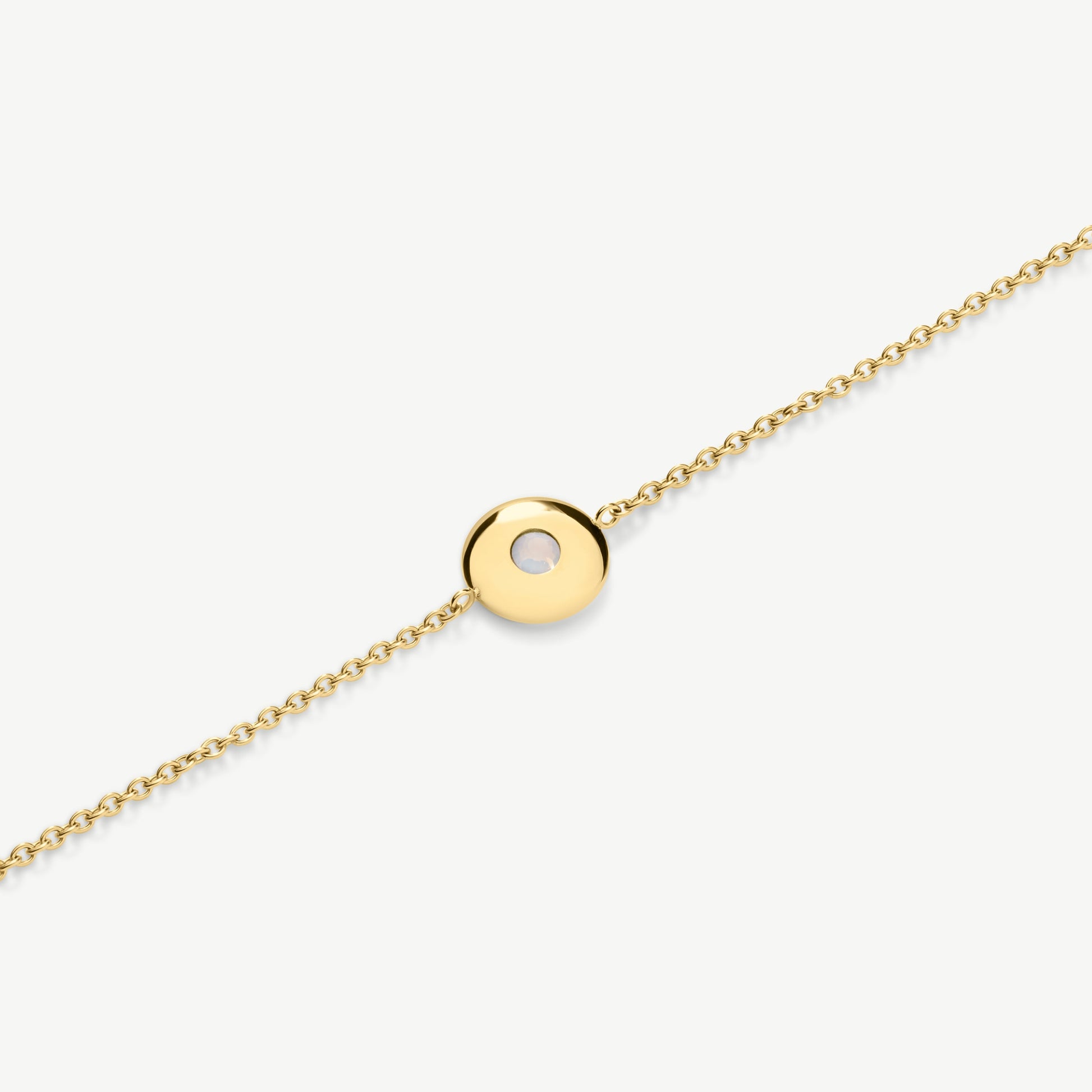 D.Louise Gold June Birthstone Bracelet