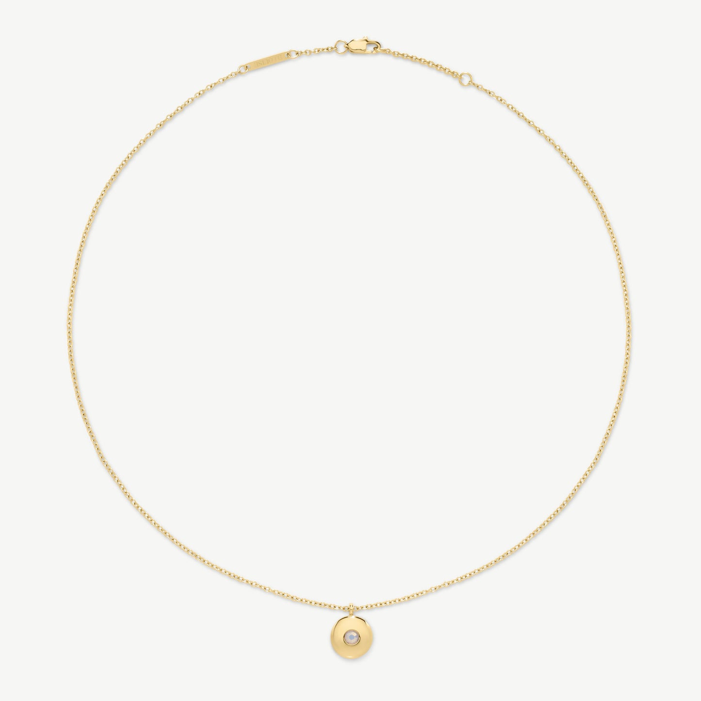 Gold June Birthstone Necklace