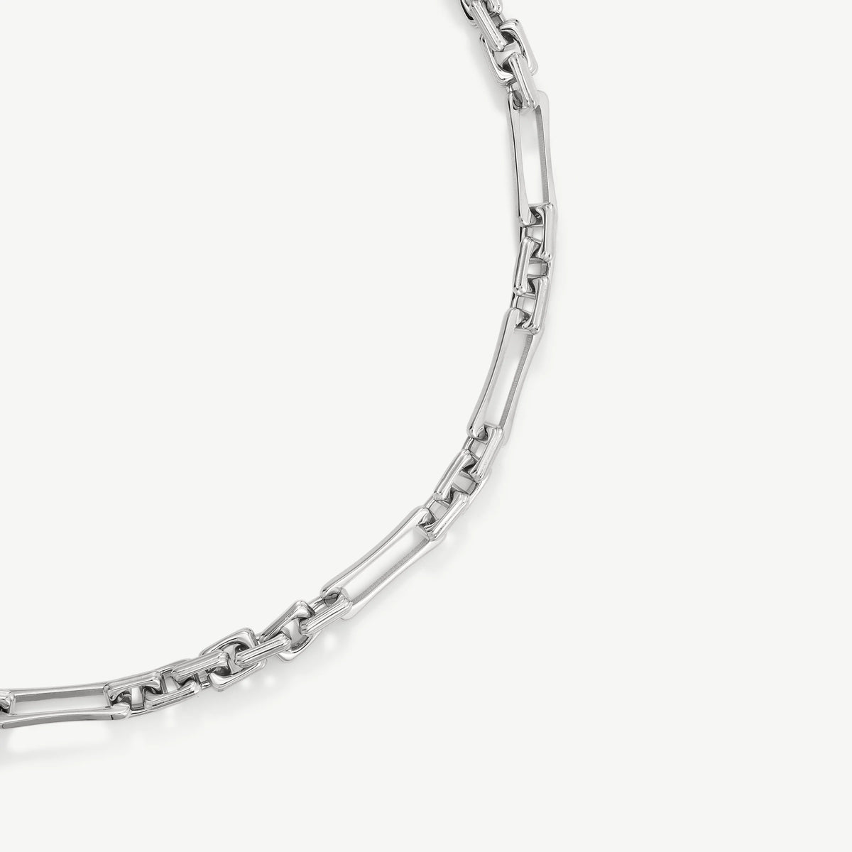 D.LOUISE Silver The Lovers Chain Necklace