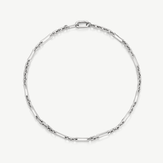 Silver The Lovers Chain Necklace