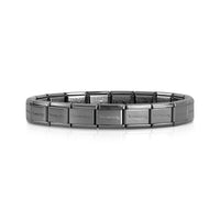 Gunmetal Black Charm Bracelet